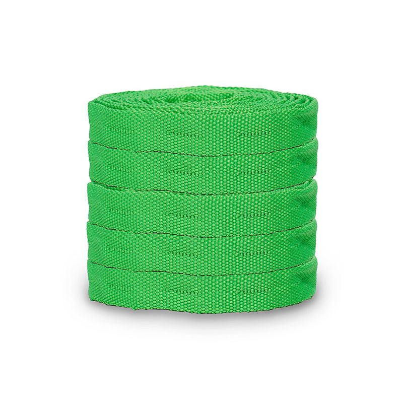 The shoelaces are green